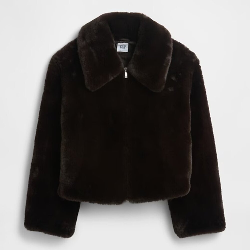 GAP FAUX FUR